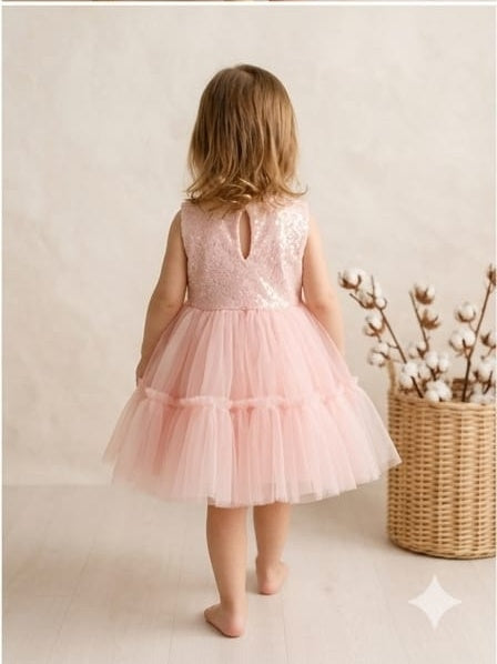 Charming Peach Dress