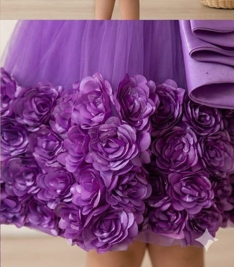 Lavender Birthday girl dress