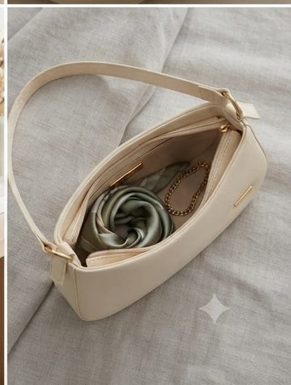 Premium Beige leather Bag