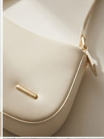 Premium Beige leather Bag