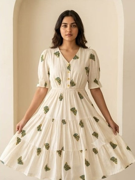 Vibrant Green Dress
