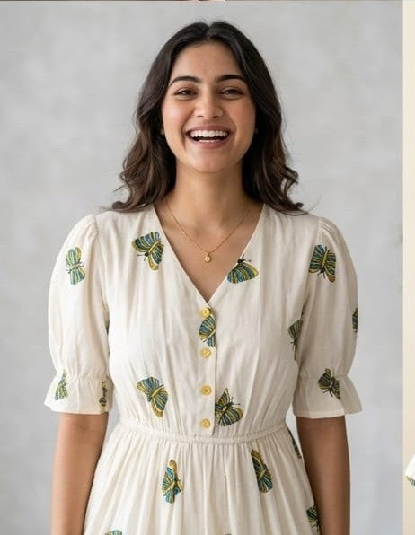 Vibrant Green Dress