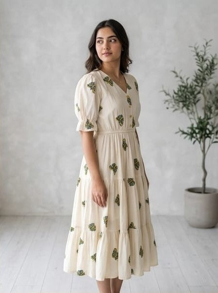 Vibrant Green Dress