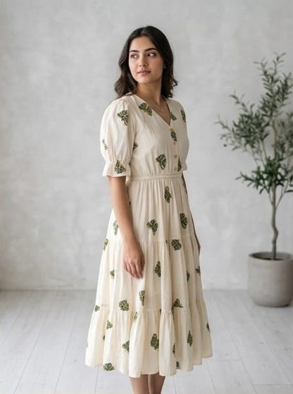 Vibrant Green Dress