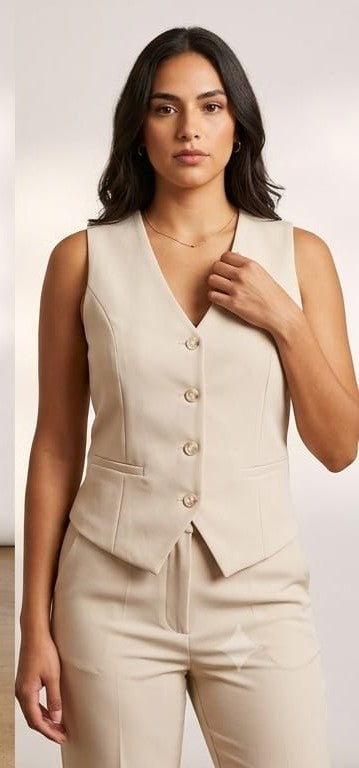 Tan Suit & Vest