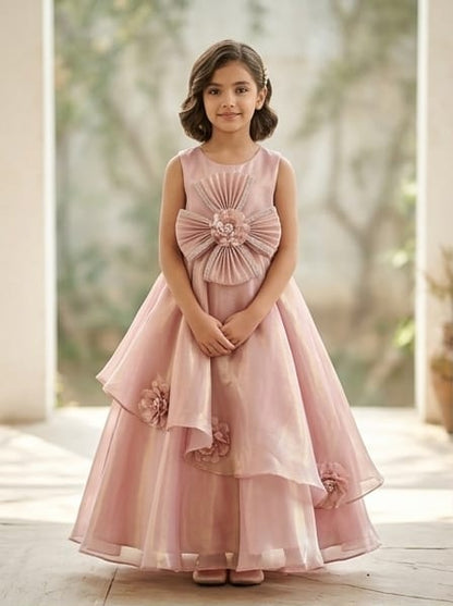 Beautiful Golden shimmer fabric Gown