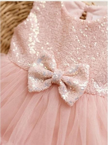 Charming Peach Dress