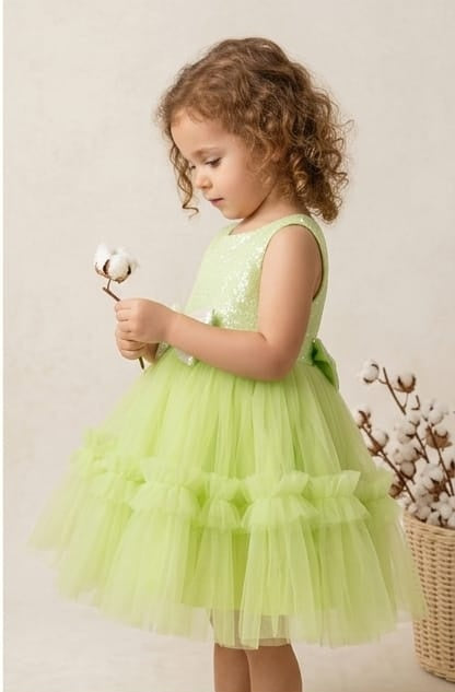 Lime Green Dress