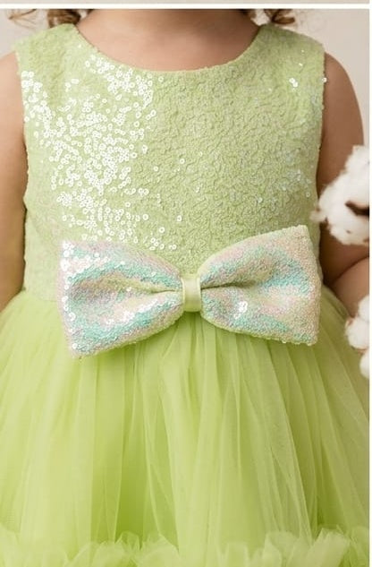 Lime Green Dress