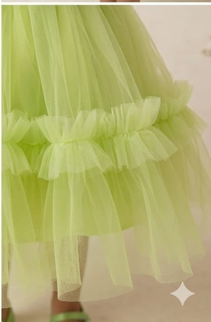 Lime Green Dress