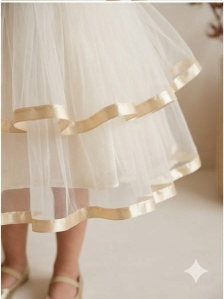 White Ribbon Dress