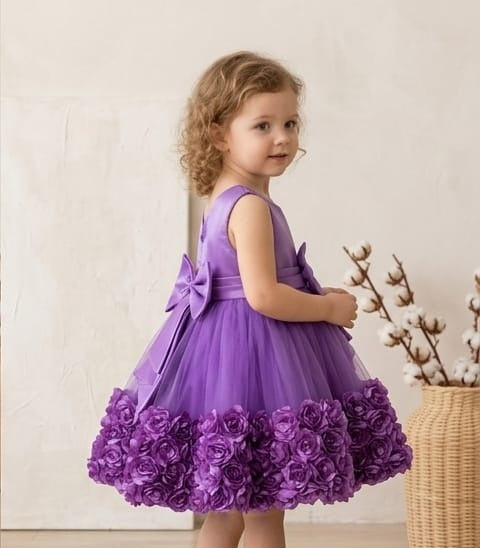 Lavender Birthday girl dress