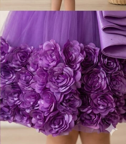 Lavender Birthday girl dress