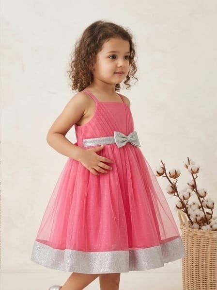Pink Glitter Dress