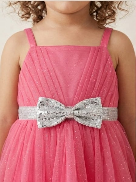 Pink Glitter Dress