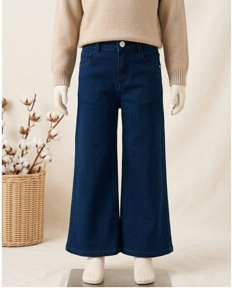 Dark Blue Denim Jeans