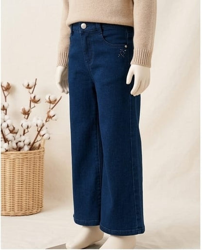 Dark Blue Denim Jeans
