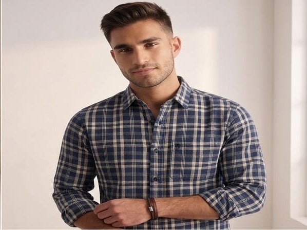 Clean look cheque shirt