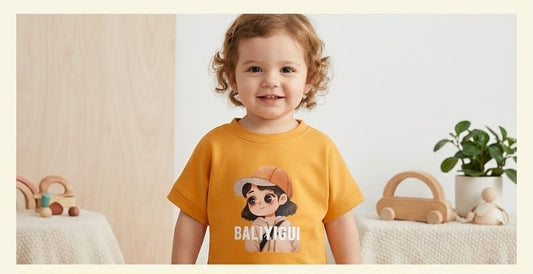 Orange color printed tshirt