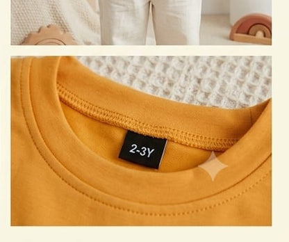 Orange color printed tshirt